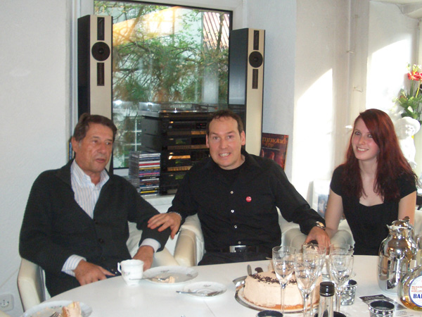Udo Jürgens, Michael Falkenstein und Jenny