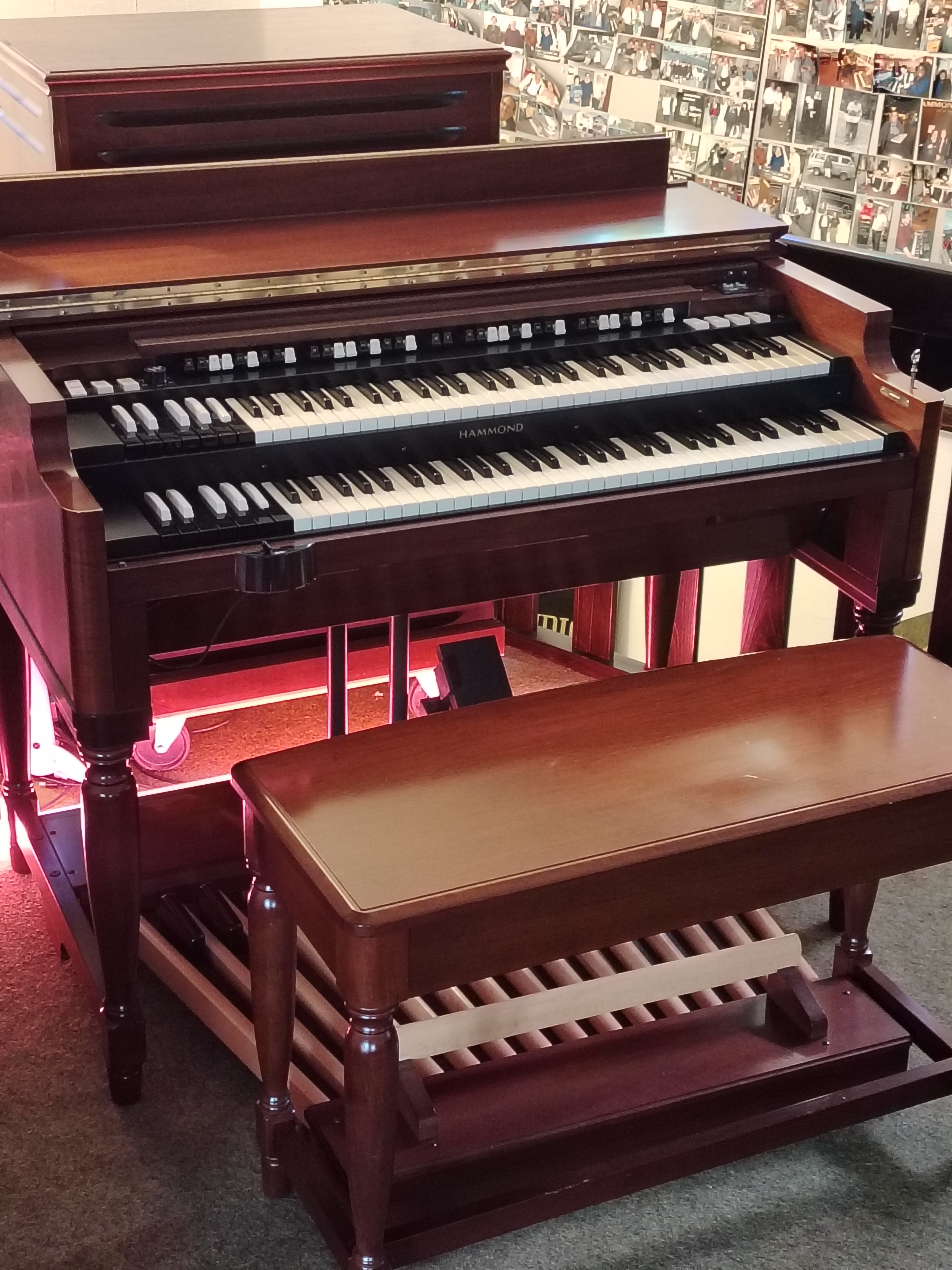 Show-Room-Modell New B-3 Classic - Dieses Instrument war mit den großen Legenden Jimmy Smith & mit Jon Lord live on stage !