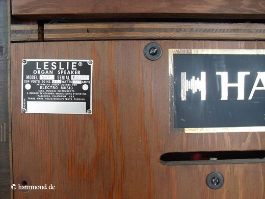 Leslie 147, Neuzugang, Vollröhrenverstärker, technisch überholt, passend zu B-3