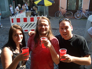 Igor mit Michael & Katja in Wittenberg